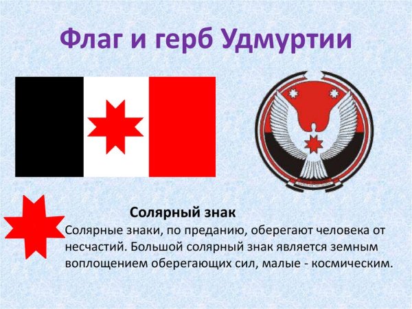 Национальные символы Удмуртии