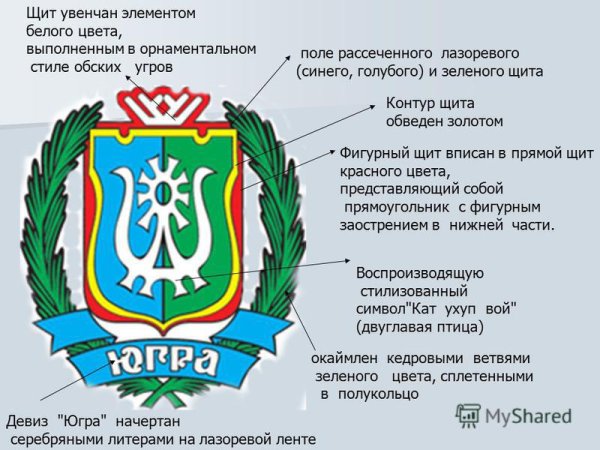 Герб Ханты-Мансийского автономного округа - Югры