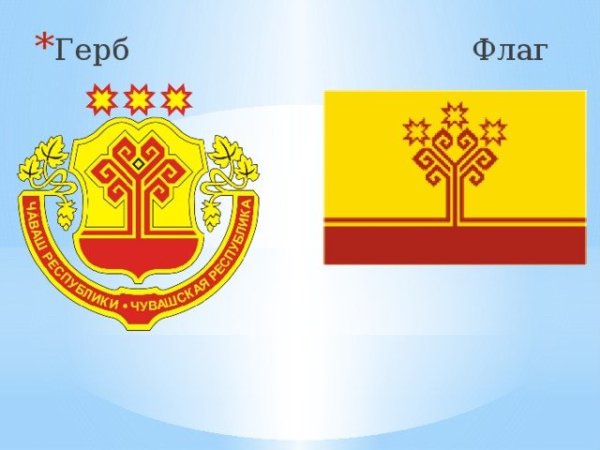 Чувашский флаг и герб