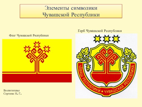 Символика Чувашской Республики флаг