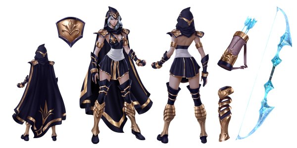 Концепт арт Ashe League