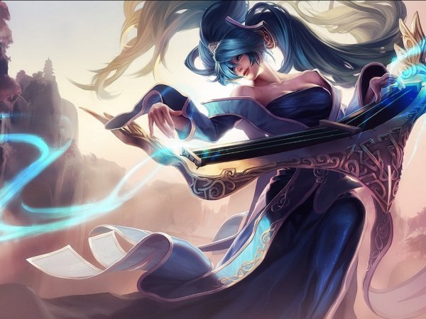 League of Legends Сона арт
