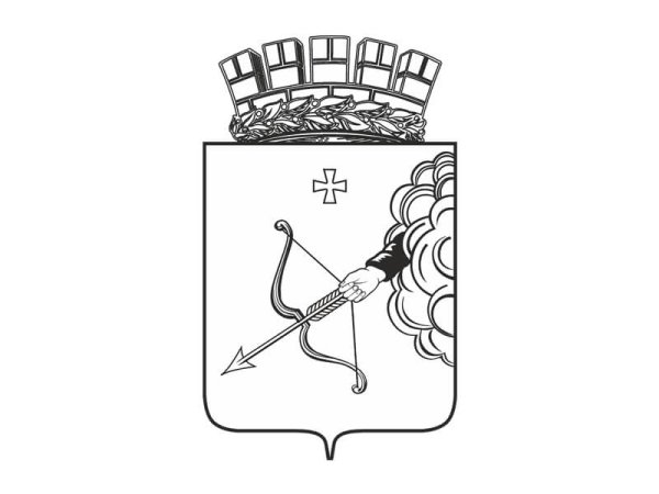 Герб Кирова черно белый