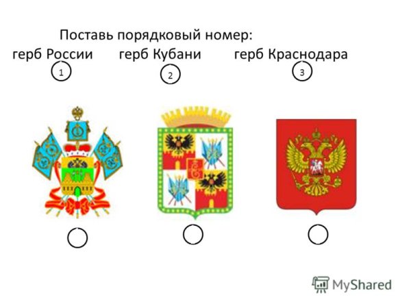 Герб Кубани раскраска