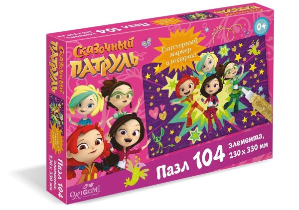 Пазл 4в1 сказочный патруль 03919