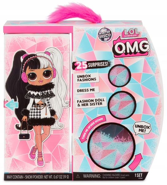 L.O.L. Surprise 561798 набор из 2 кукол ЛОЛ "зимнее диско" с аксессуарами Dollie