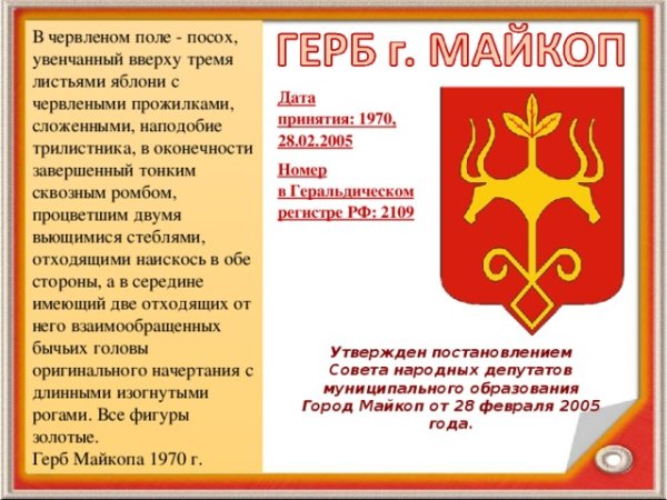 Герб Майкопа