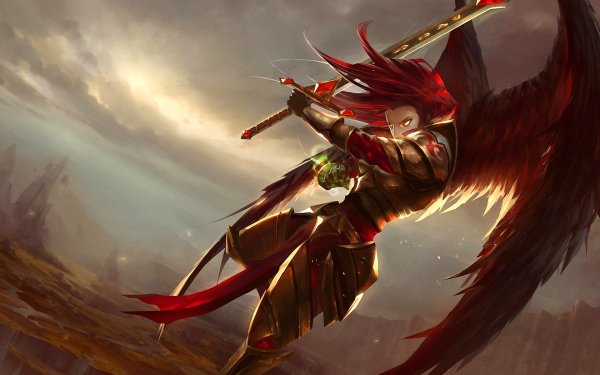 League of Legends Кейл арт