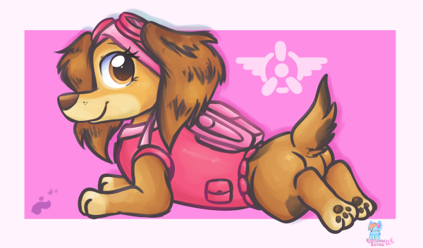 Щенячий патруль Скай Rainbow Eevee