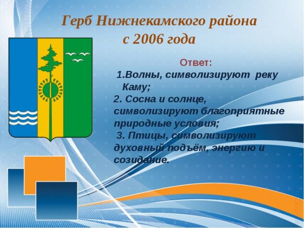 Герб и флаг Нижнекамска