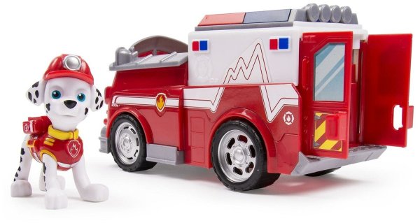 Фигурка Spin Master Paw Patrol машинка спасателя и щенок (Маршал) 20068615