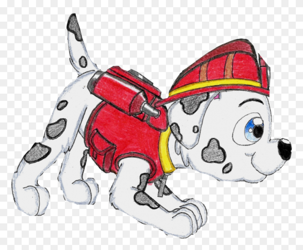 Paw Patrol Marshall Art