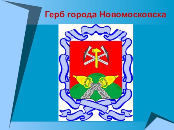 Флаг города Новомосковска Тульской области