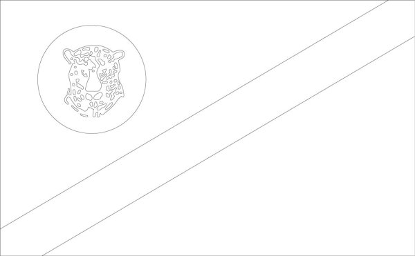 Флаг Приморского края раскраска
