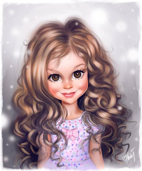 Кукла рисунок