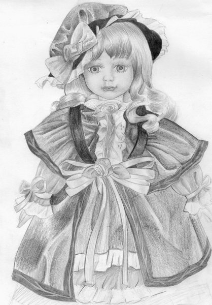 Куклы арт рисунки
