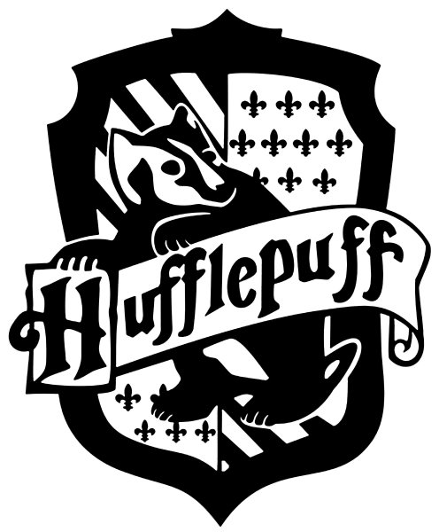 Гарри Поттер эмблема Hufflepuff