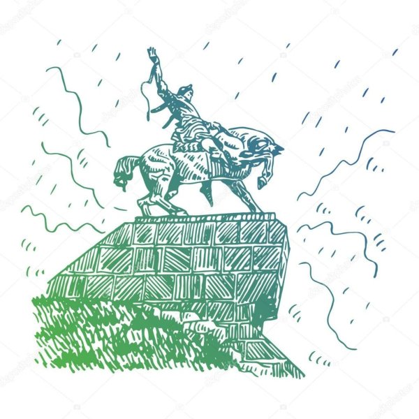 Салават Юлаев памятник вектор