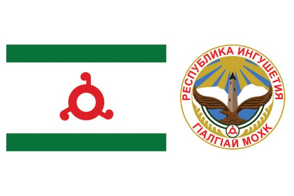 Флаг Ингушетии