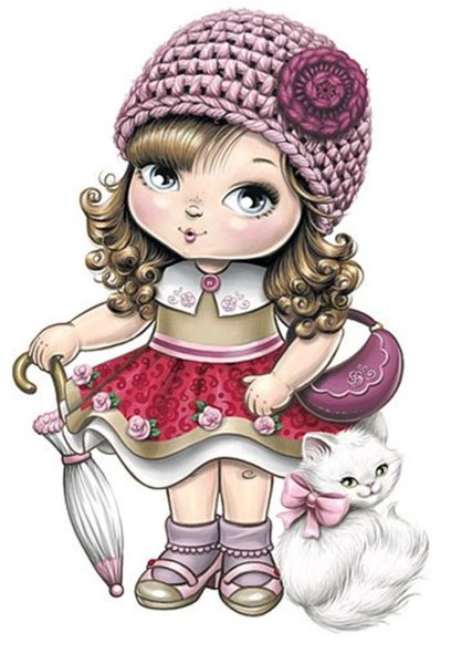Кукла рисунок