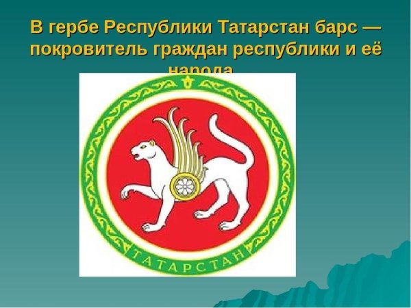 АК Барс символ Татарстана