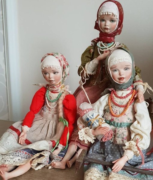 Куклы Марины Мининой Архангельск