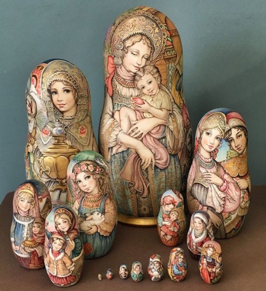 Матрешки Ирины Соловьевой