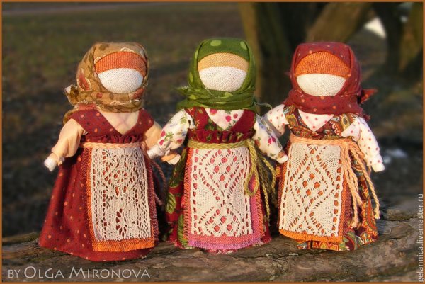 Народная кукла тряпичная Благодать
