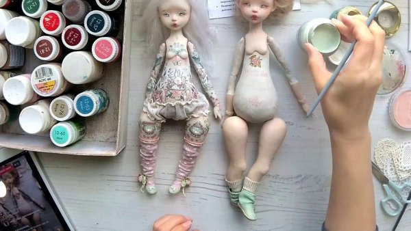 Куклы Полины Инякиной МК