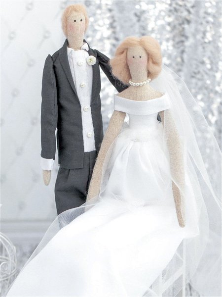 Свадебные куклы Mr&Mrs