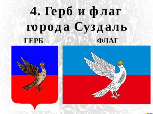 Флаг города Суздаль