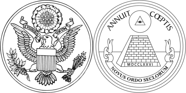 Герб США вектор