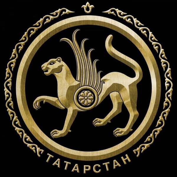 Герб Республики Татарстан золотой
