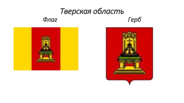 Герб и флаг Твери и Тверской области
