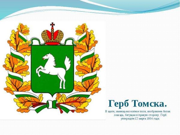 Герб Томска 1804 года