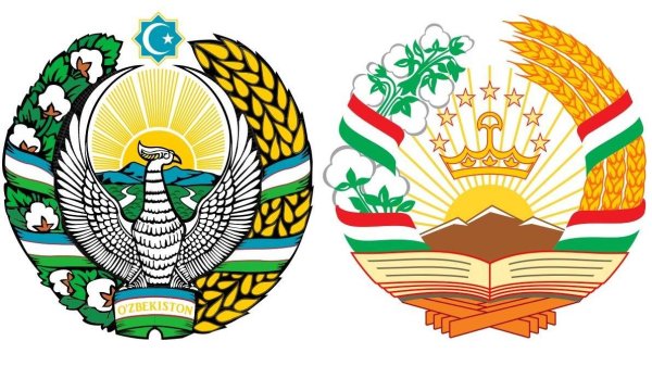 Герб и флаг Узбекистана