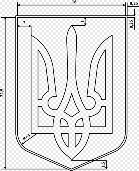 Трезубец Украины