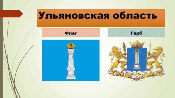 Символика Ульяновска и Ульяновской области