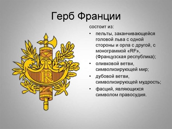 Герб Франции 19 века