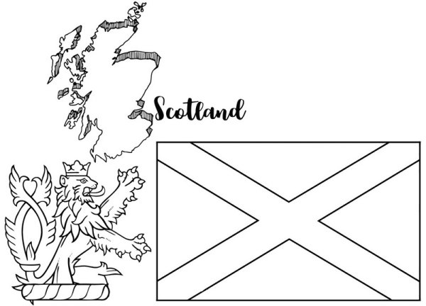 Трафареты герб шотландии (43 фото)