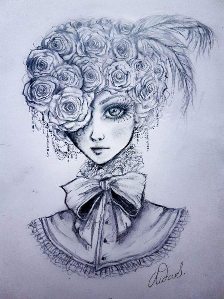 Кукла скетч