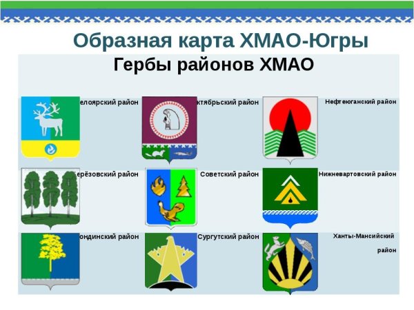 Флаг Октябрьского района ХМАО