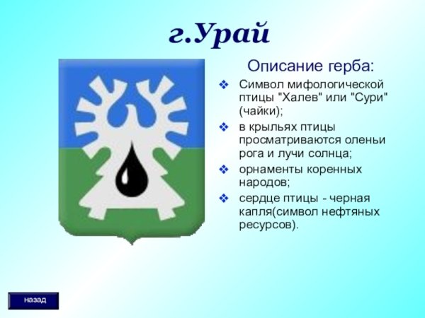 Герб Урая ХМАО