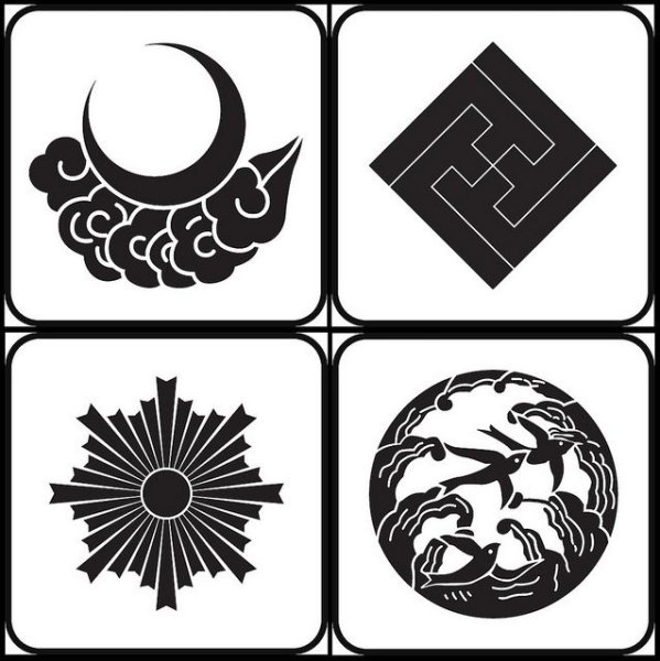 Камон Япония символы