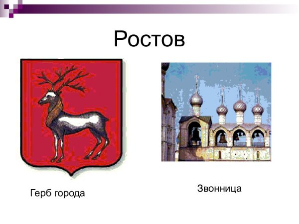 Золотое кольцо России Ростов Великий герб