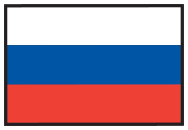 Флаг России цвета