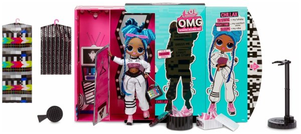 Кукла l.o.l. Surprise OMG Series 3 Chillax Fashion Doll with 20 Surprises, 570165