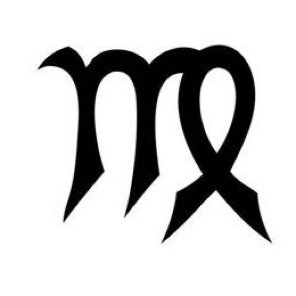Знак Девы эскиз