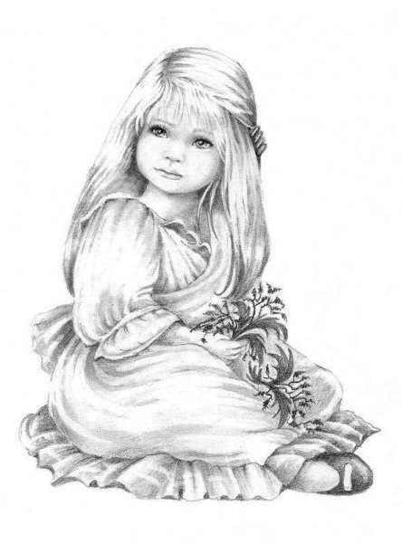 Santoro Gorjuss раскраска
