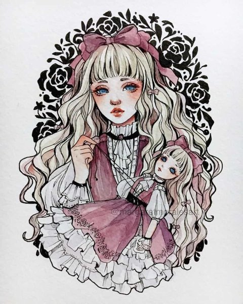 Эскиз театральной куклы
